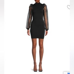 Lea and viola puff sleeved dress